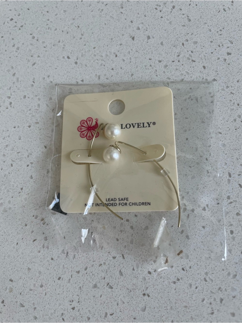 And Lovely Pearl Drop Earrings for Women New with tags